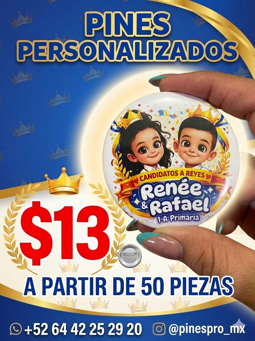 Flyer Pines Personalizados
